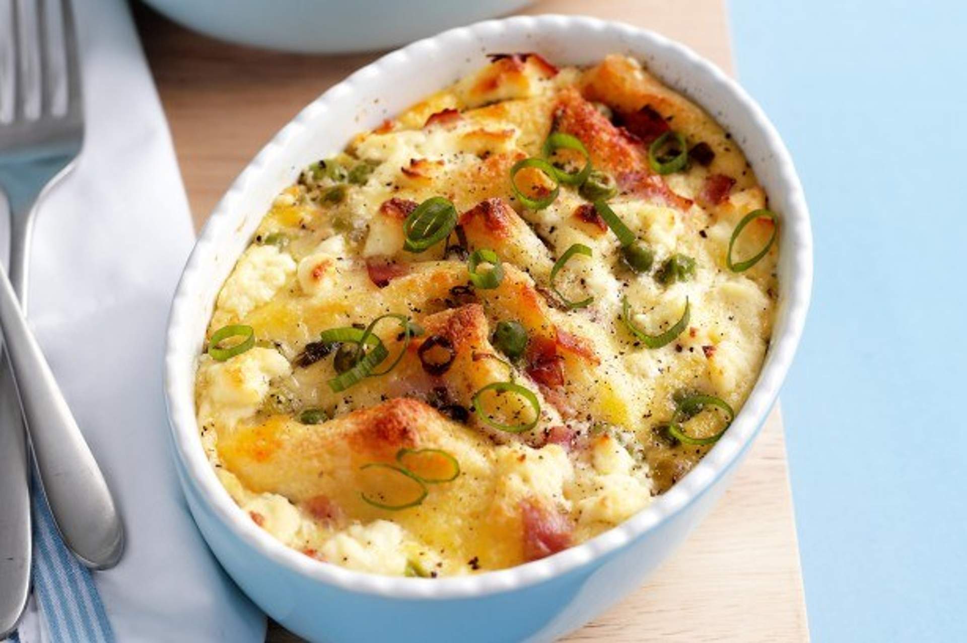 Savoury bread butter pudding dandenongranges
