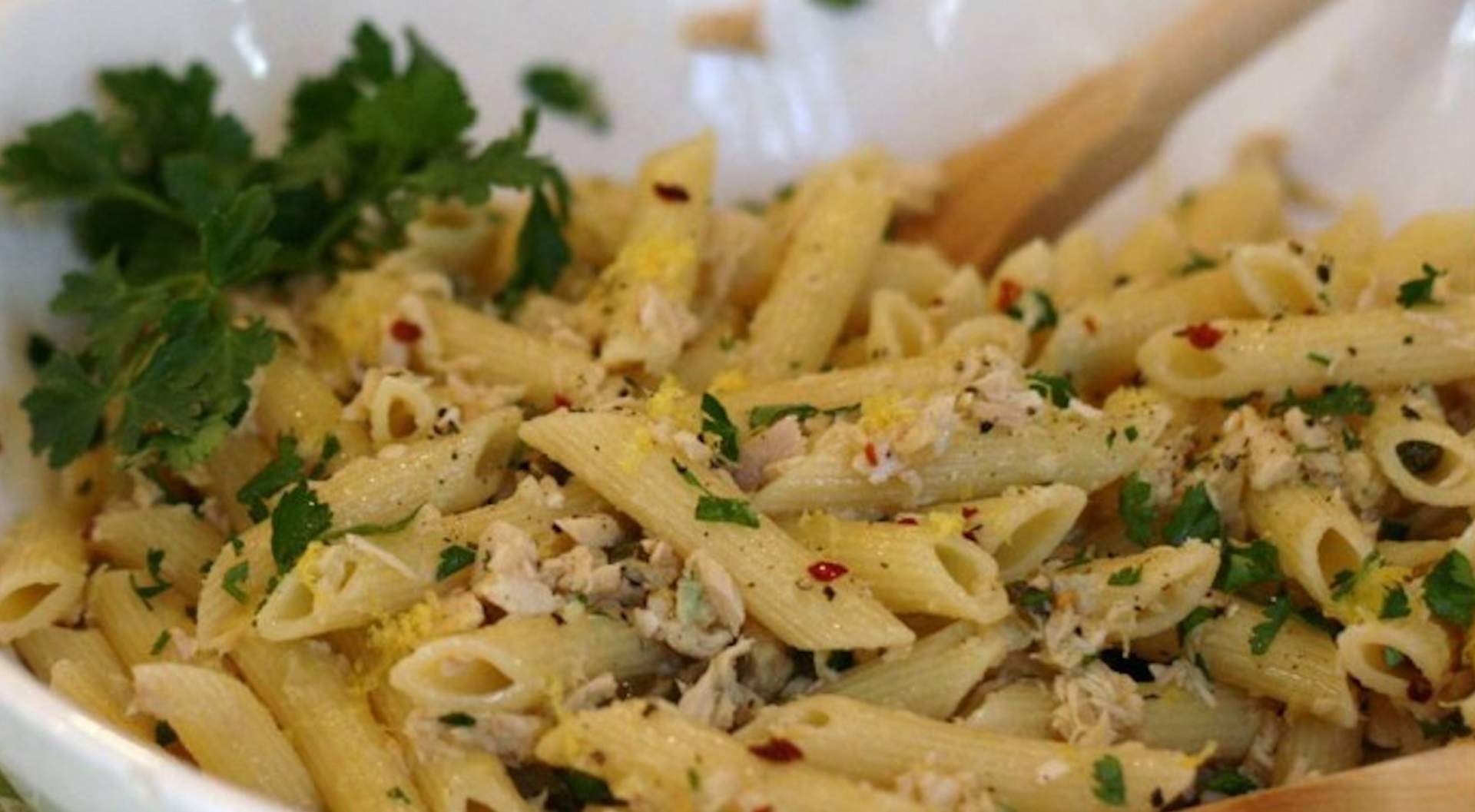 Pasta tuna sauce