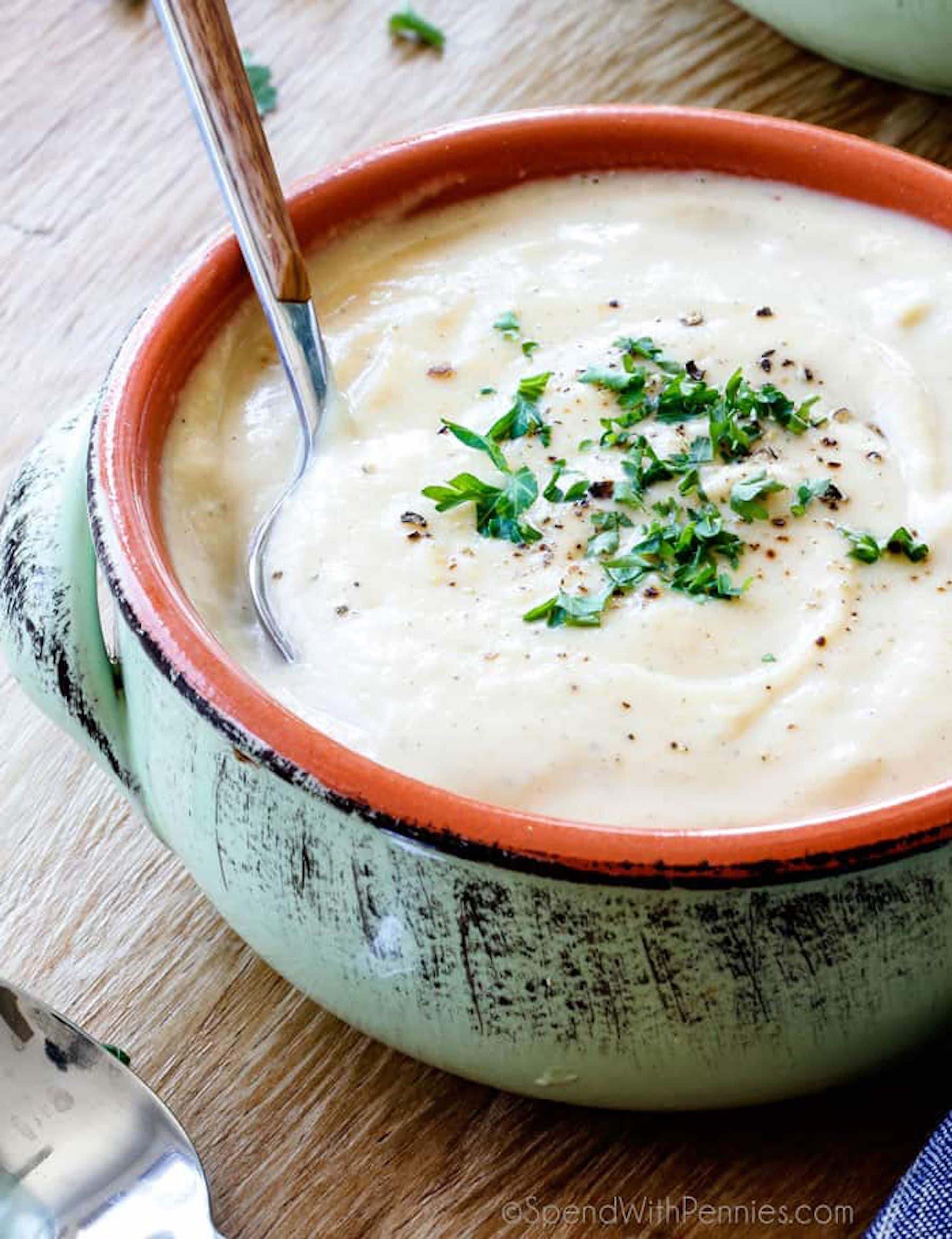 Cauliflower soup 2