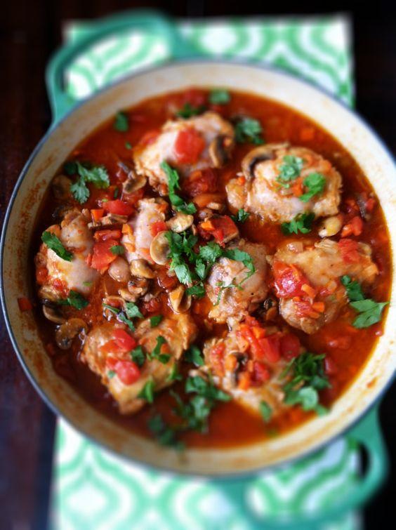 Chicken cacciatore dandenongranges