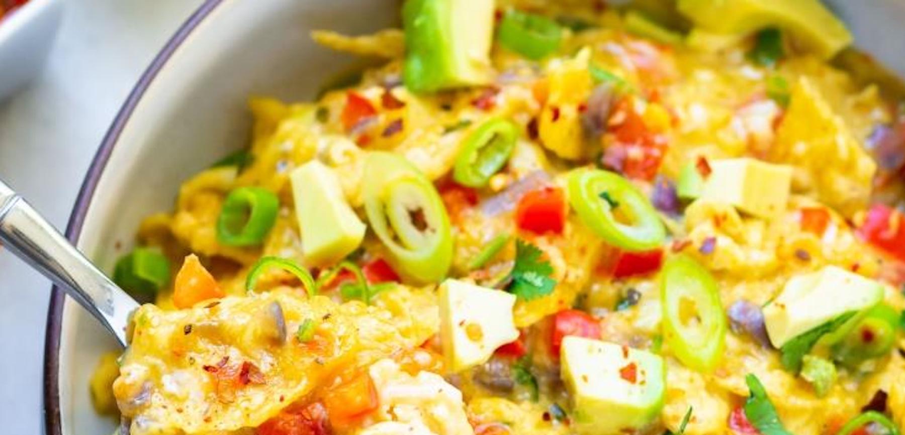 Mexican scrambled eggs