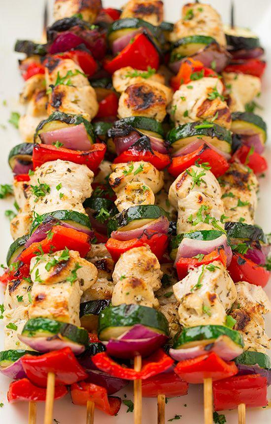 Zesty chicken kebabs dandenongranges