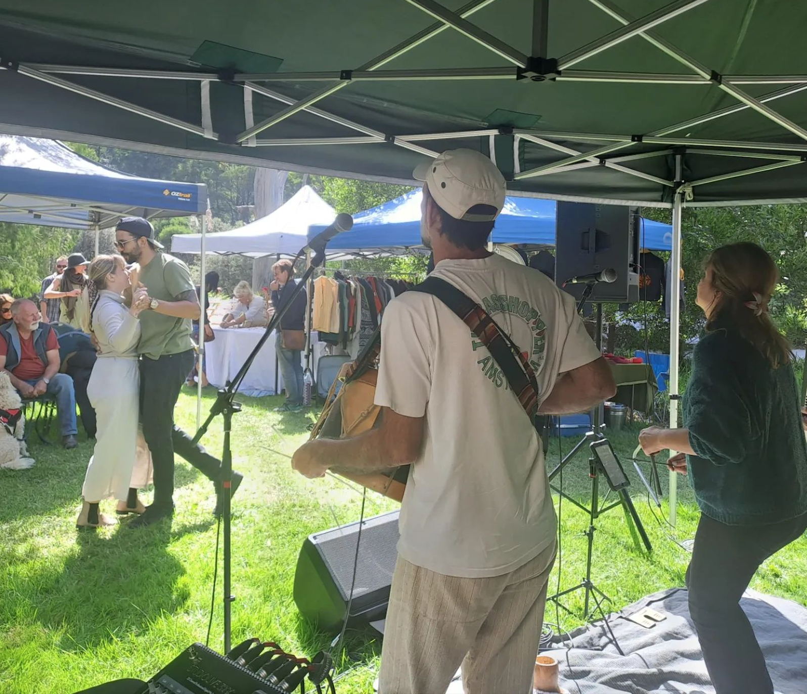 Forro Lamparina Band at Market